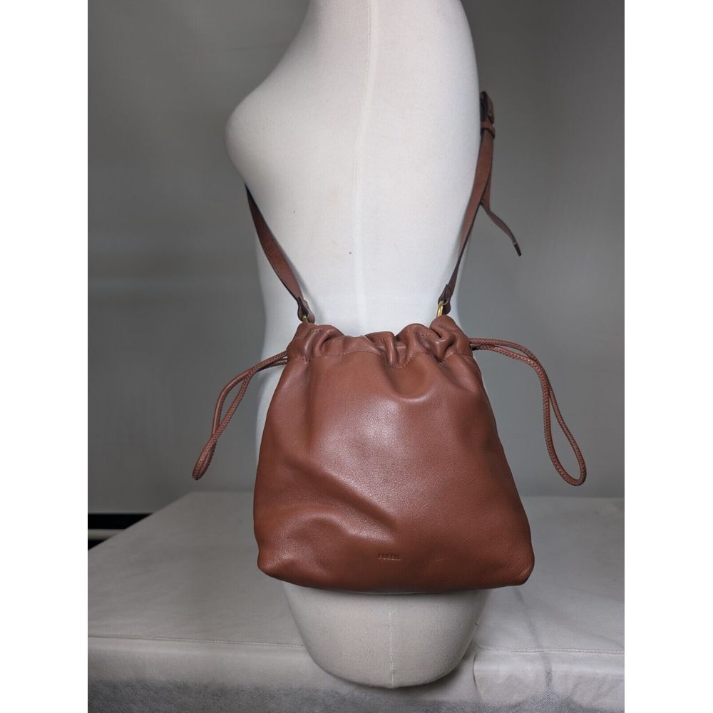 FOSSIL Gigi Drawstring Crossbody  Brown